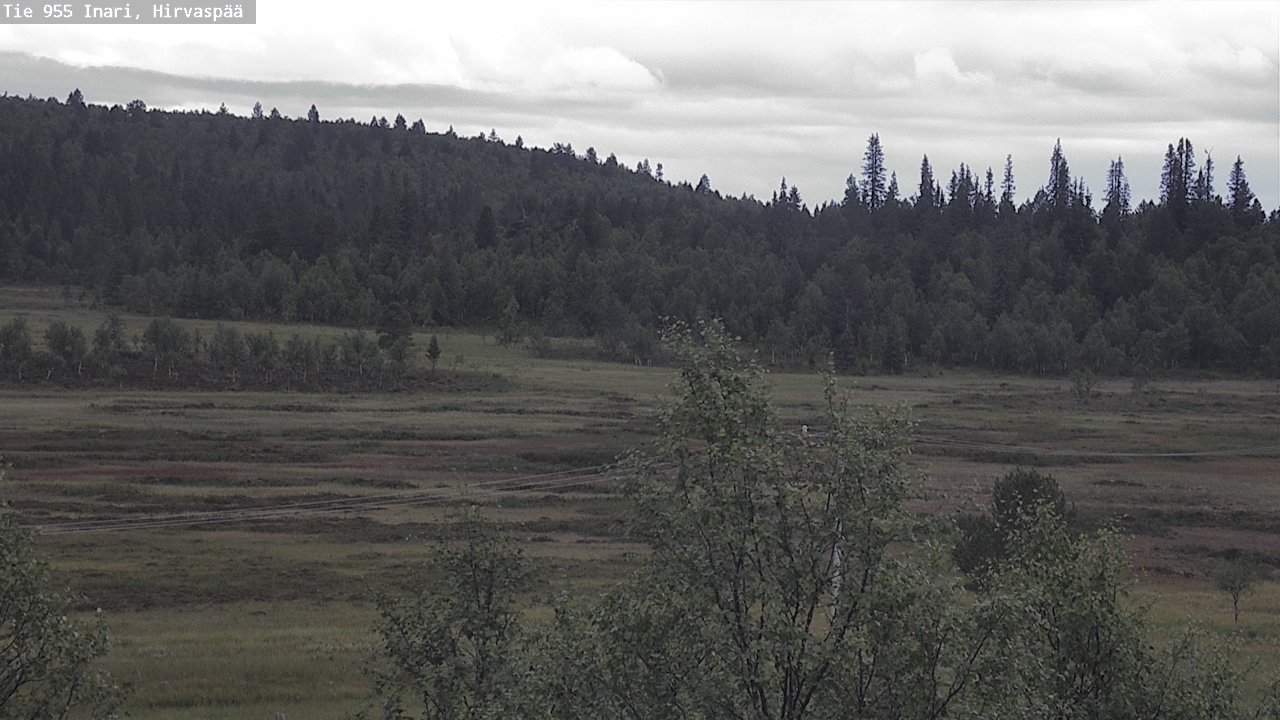 Kelikamerat Kuva Tie 955 Inari, Hirvaspää, Inari, Lappi