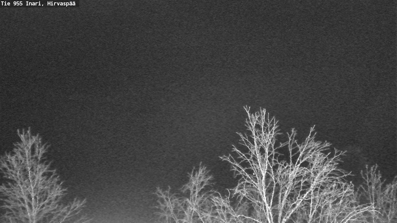 Weather Camera Image Väg 955 Enare, Hirvaspää, Inari, Lappi