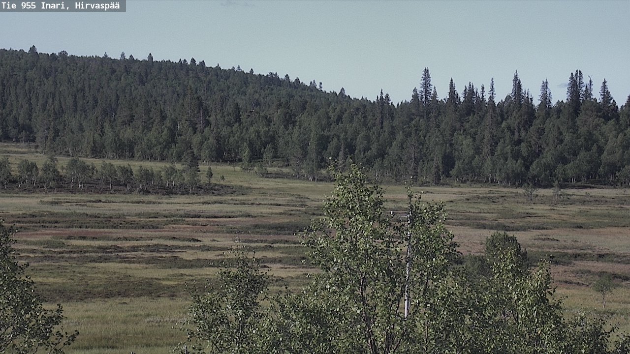 Weather Camera Image Väg 955 Enare, Hirvaspää, Inari, Lappi