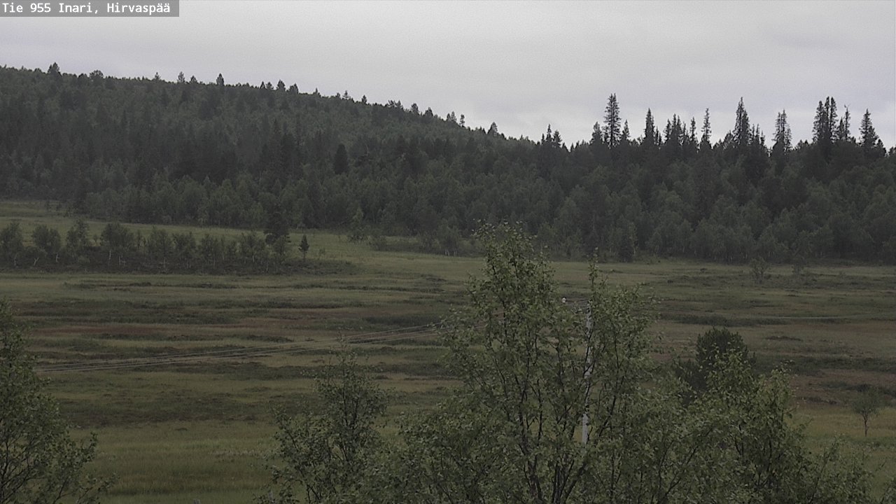 Kelikamerat Kuva Tie 955 Inari, Hirvaspää, Inari, Lappi