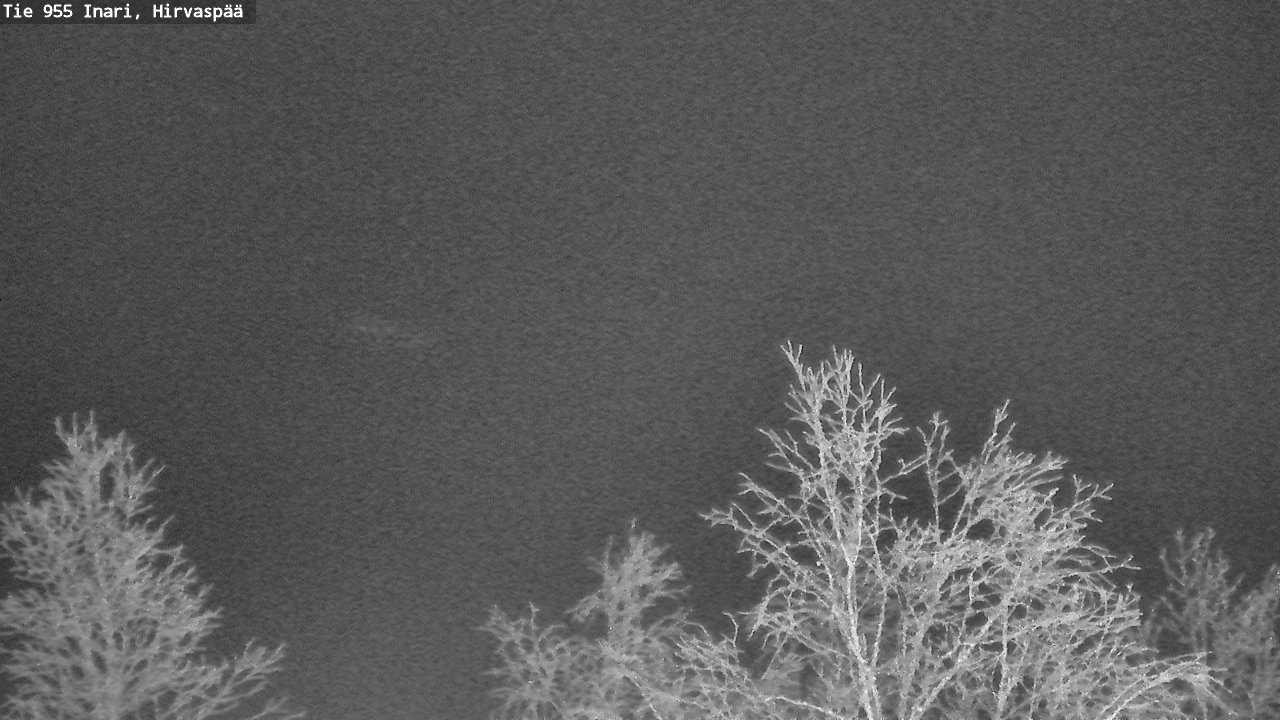 Weather Camera Image Väg 955 Enare, Hirvaspää, Inari, Lappi