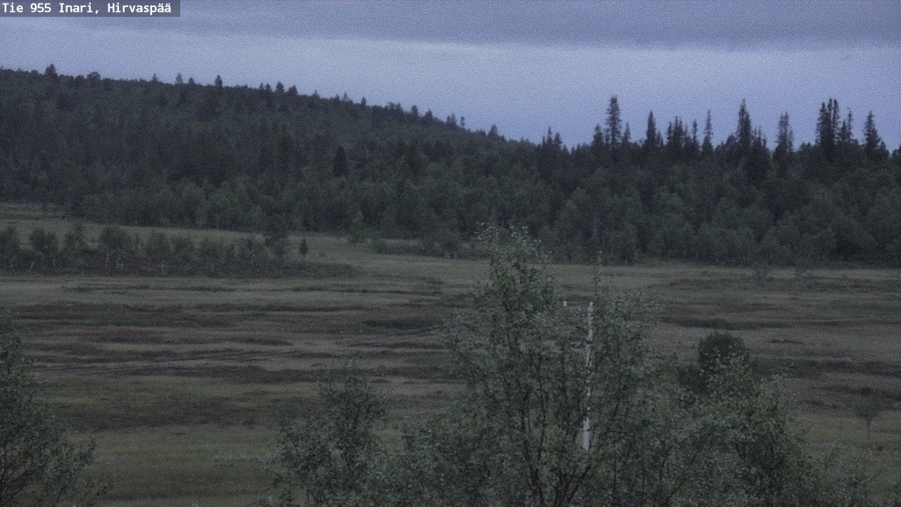 Kelikamerat Kuva Tie 955 Inari, Hirvaspää, Inari, Lappi
