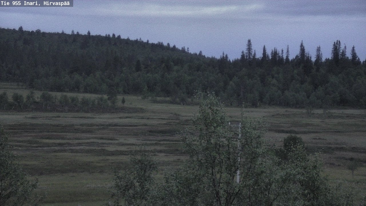 Kelikamerat Kuva Tie 955 Inari, Hirvaspää, Inari, Lappi