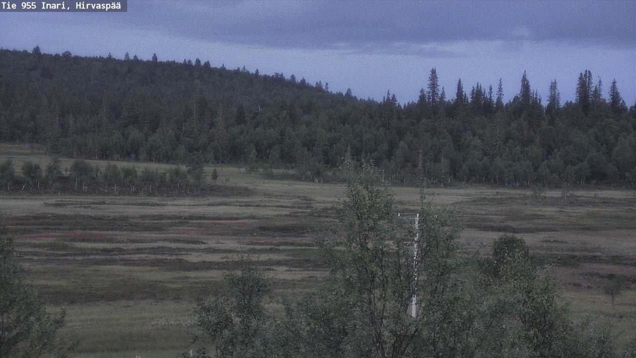Kelikamerat Kuva Tie 955 Inari, Hirvaspää, Inari, Lappi