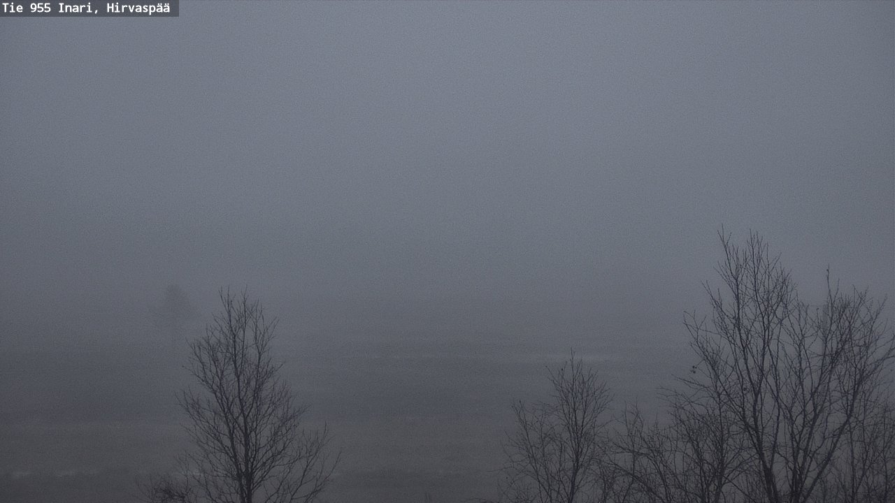 Kelikamerat Kuva Tie 955 Inari, Hirvaspää, Inari, Lappi