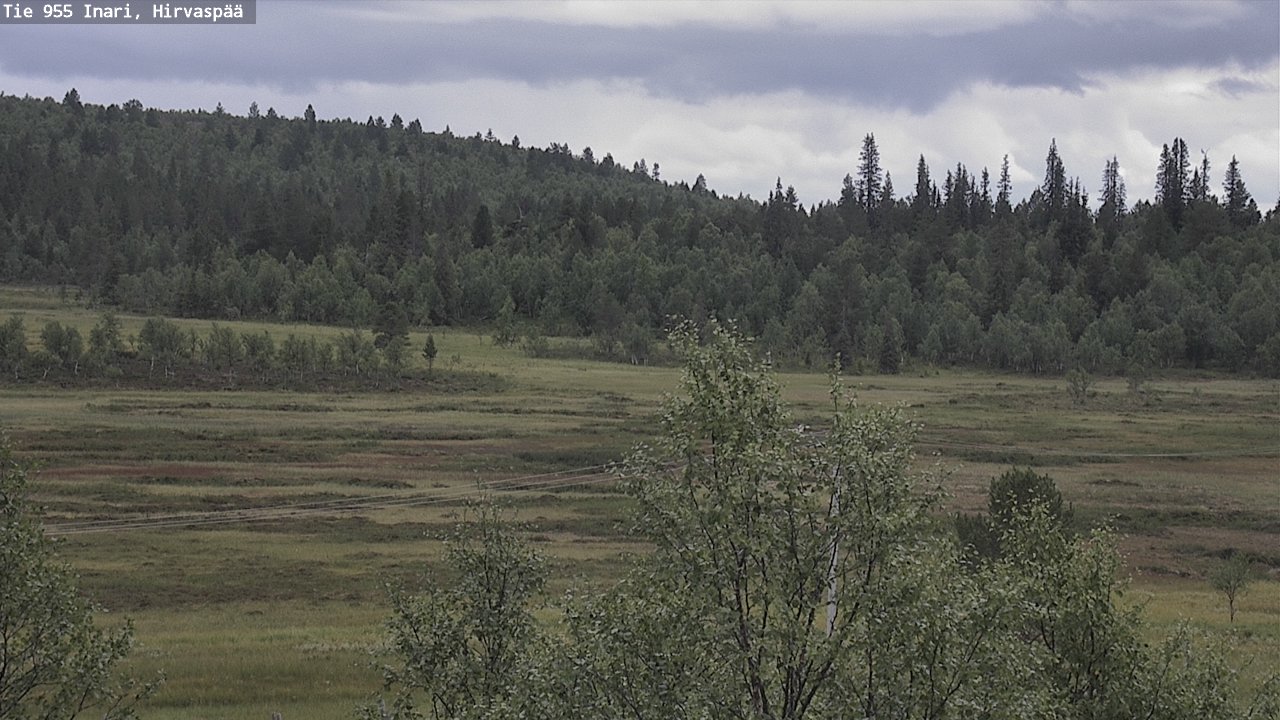 Kelikamerat Kuva Tie 955 Inari, Hirvaspää, Inari, Lappi