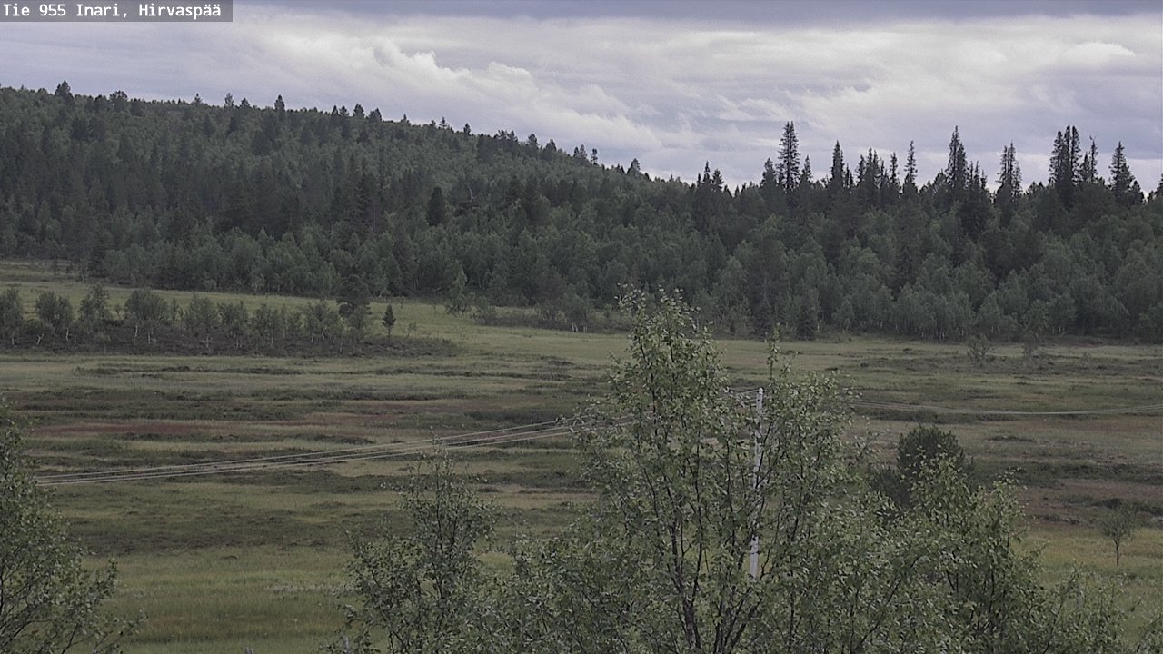Kelikamerat Kuva Tie 955 Inari, Hirvaspää, Inari, Lappi