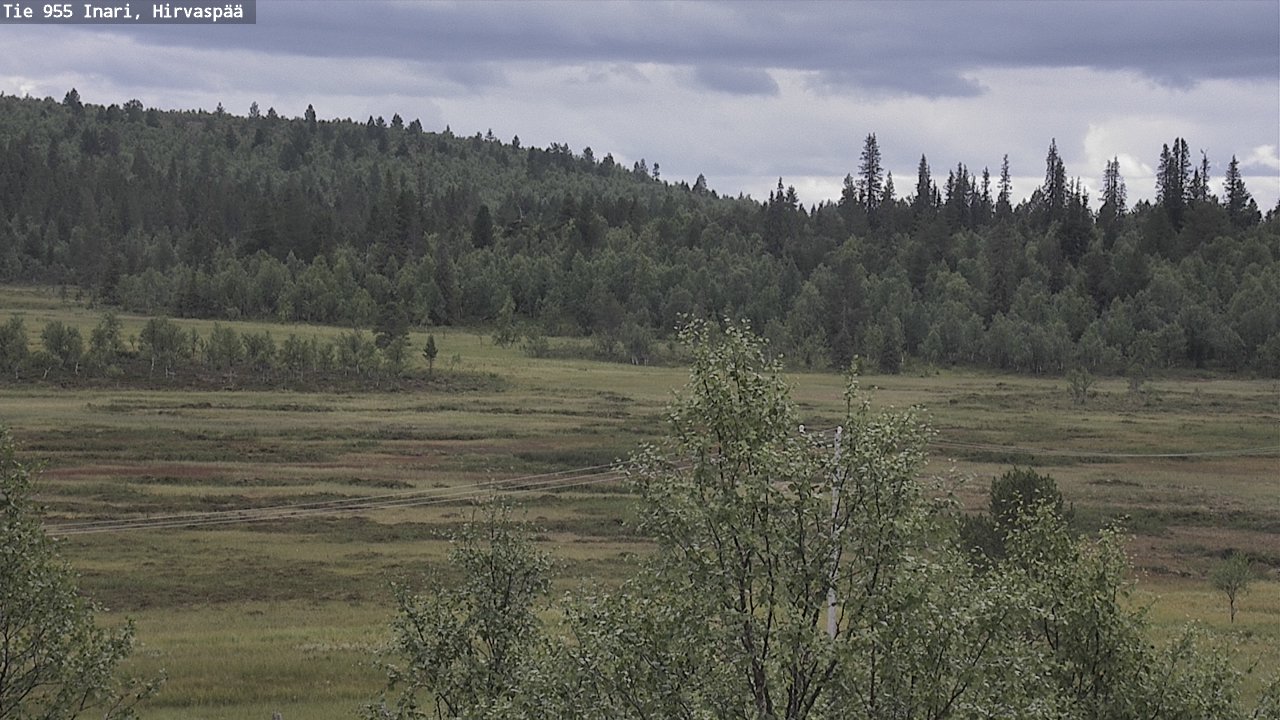 Kelikamerat Kuva Tie 955 Inari, Hirvaspää, Inari, Lappi