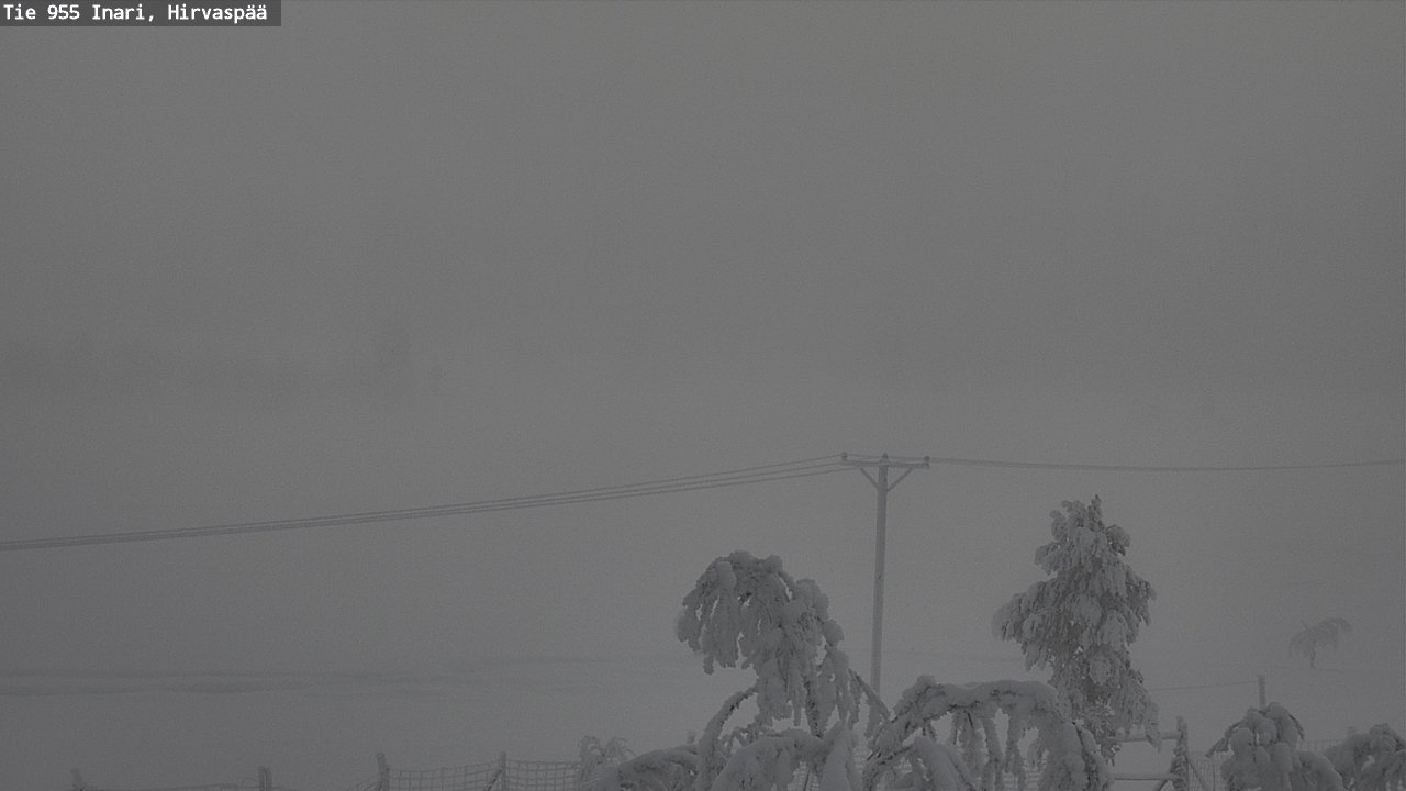 Kelikamerat Kuva Tie 955 Inari, Hirvaspää, Inari, Lappi
