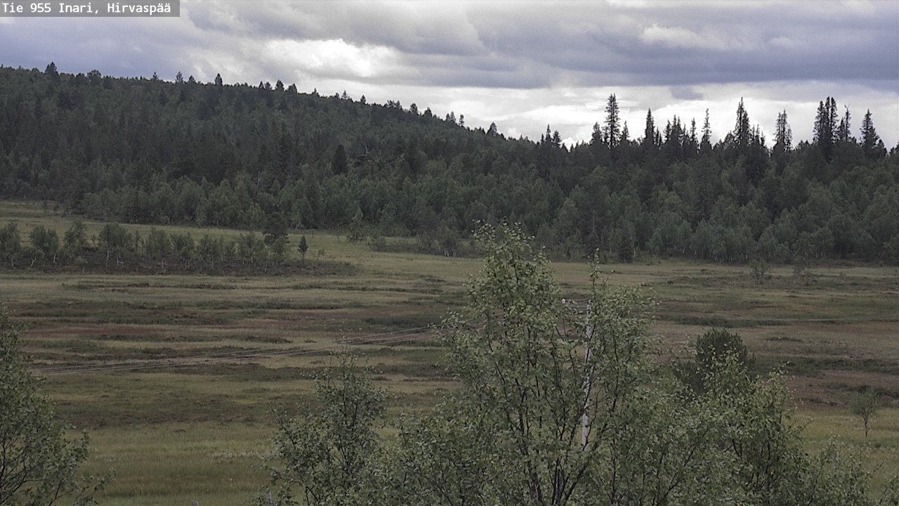 Kelikamerat Kuva Tie 955 Inari, Hirvaspää, Inari, Lappi