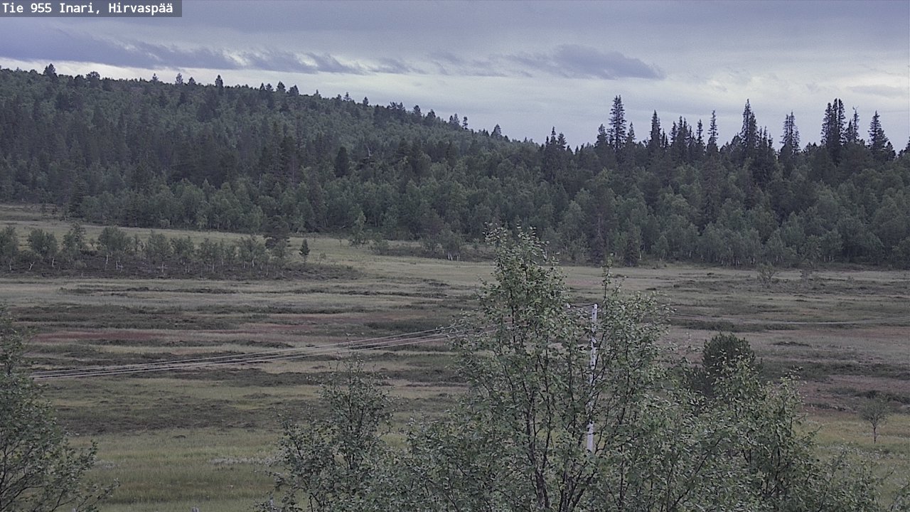 Kelikamerat Kuva Tie 955 Inari, Hirvaspää, Inari, Lappi