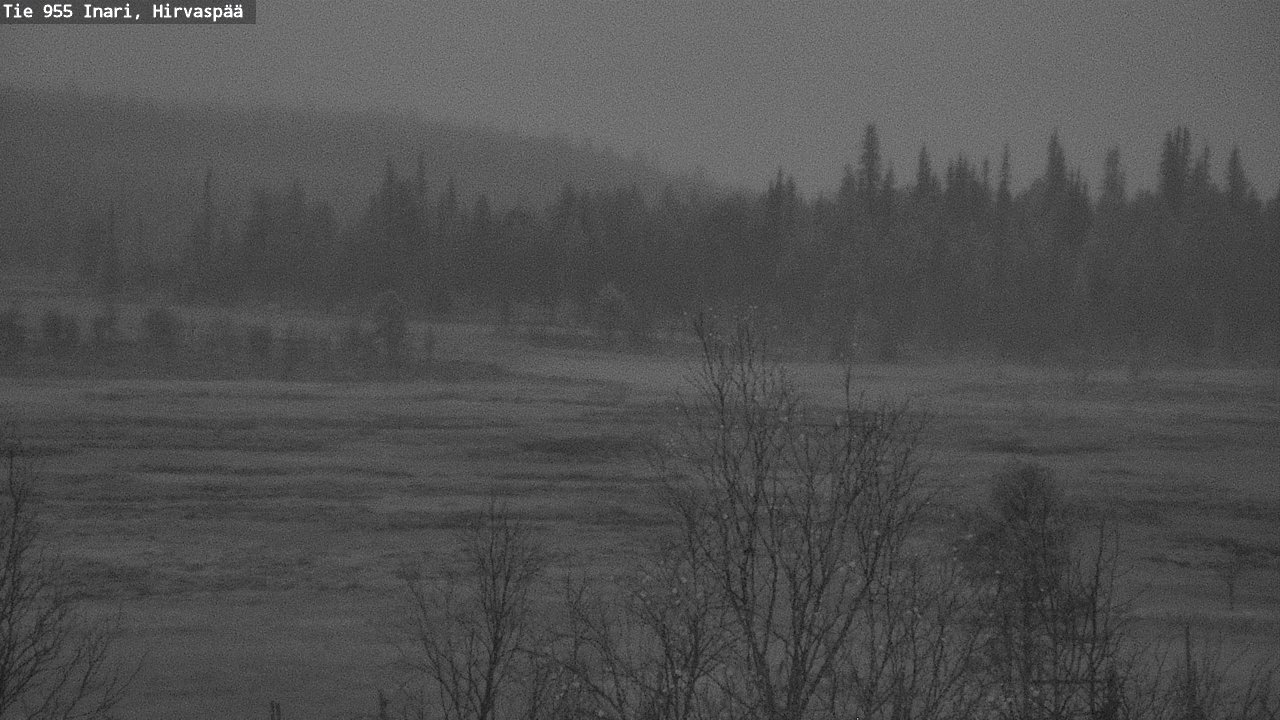 Kelikamerat Kuva Tie 955 Inari, Hirvaspää, Inari, Lappi