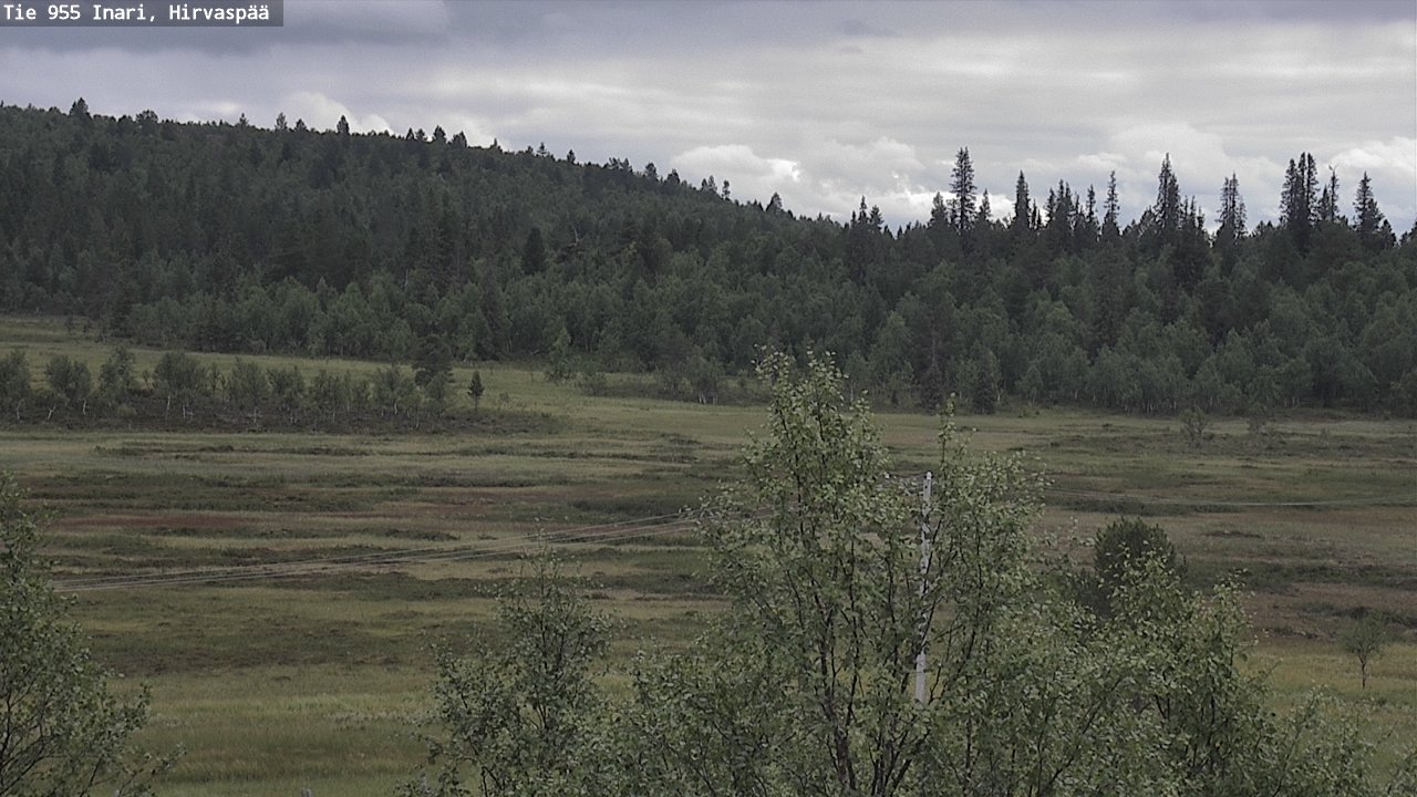 Kelikamerat Kuva Tie 955 Inari, Hirvaspää, Inari, Lappi