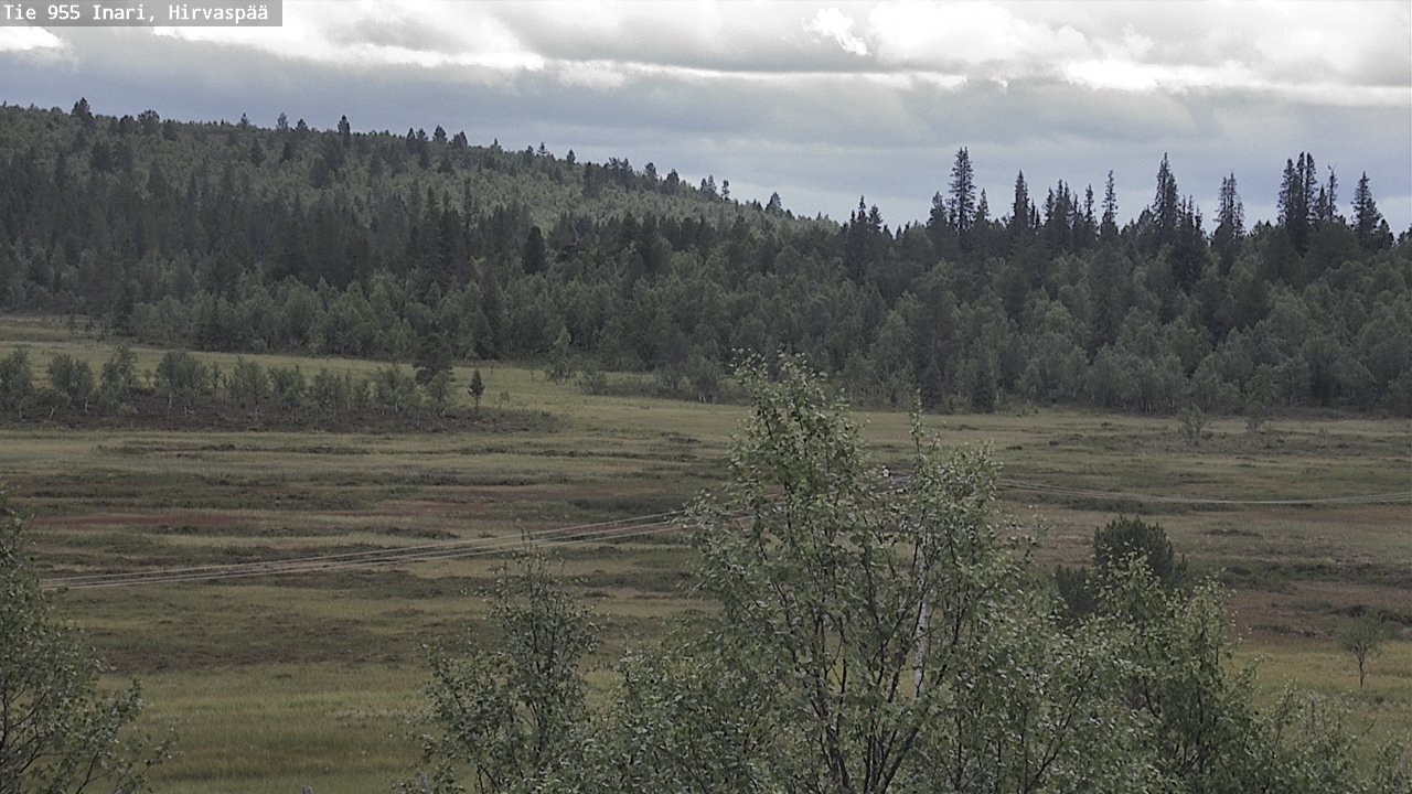 Kelikamerat Kuva Tie 955 Inari, Hirvaspää, Inari, Lappi