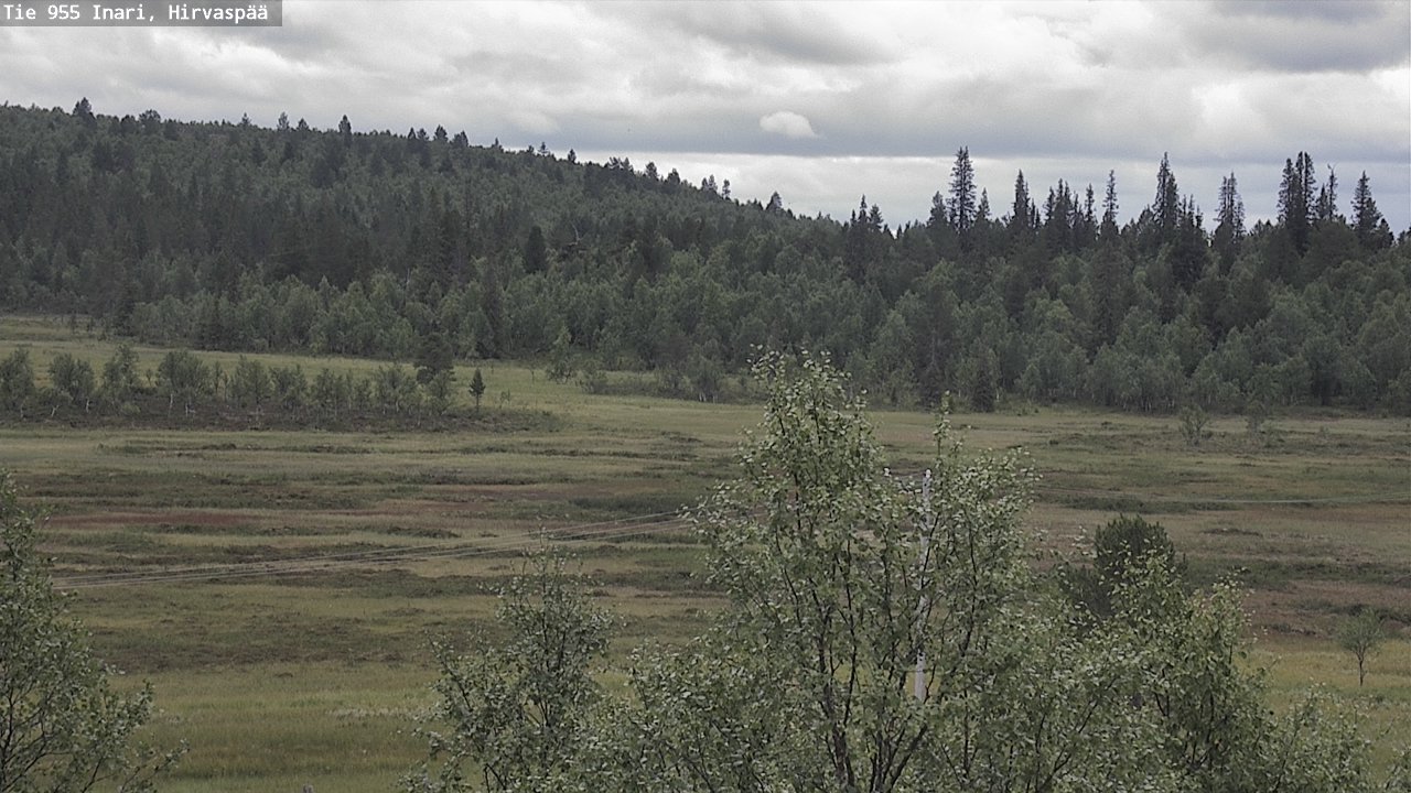 Kelikamerat Kuva Tie 955 Inari, Hirvaspää, Inari, Lappi