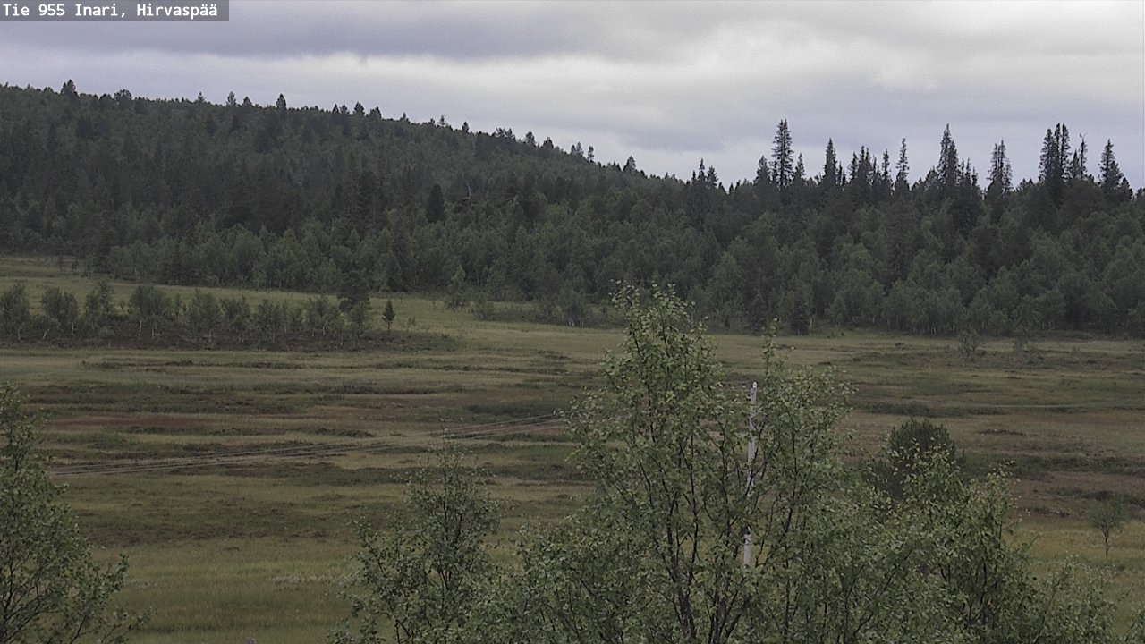 Kelikamerat Kuva Tie 955 Inari, Hirvaspää, Inari, Lappi