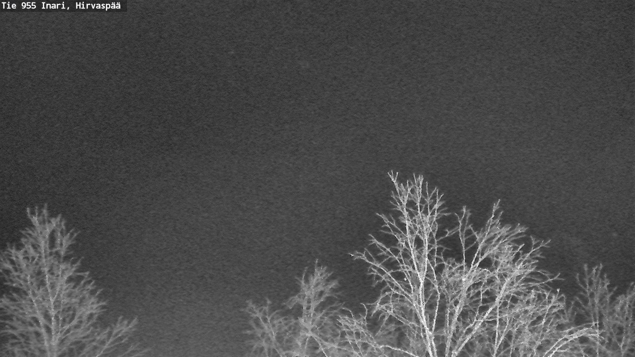 Weather Camera Image Väg 955 Enare, Hirvaspää, Inari, Lappi
