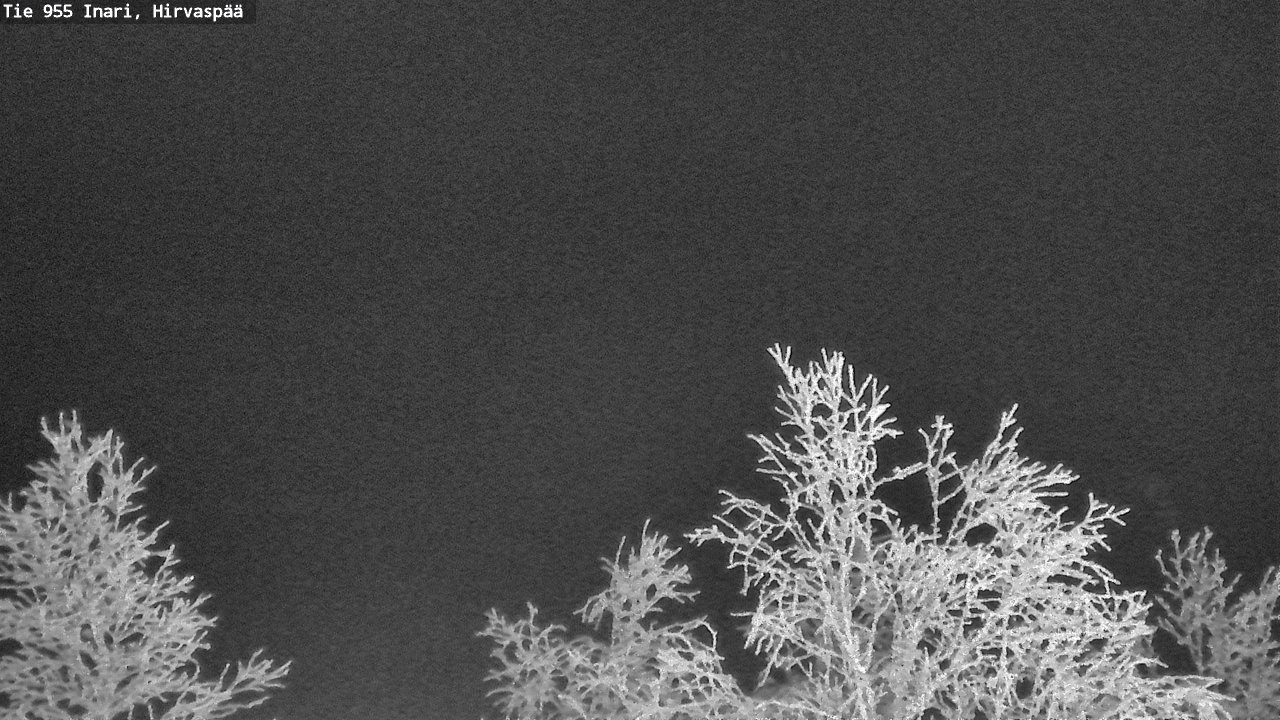 Weather Camera Image Väg 955 Enare, Hirvaspää, Inari, Lappi