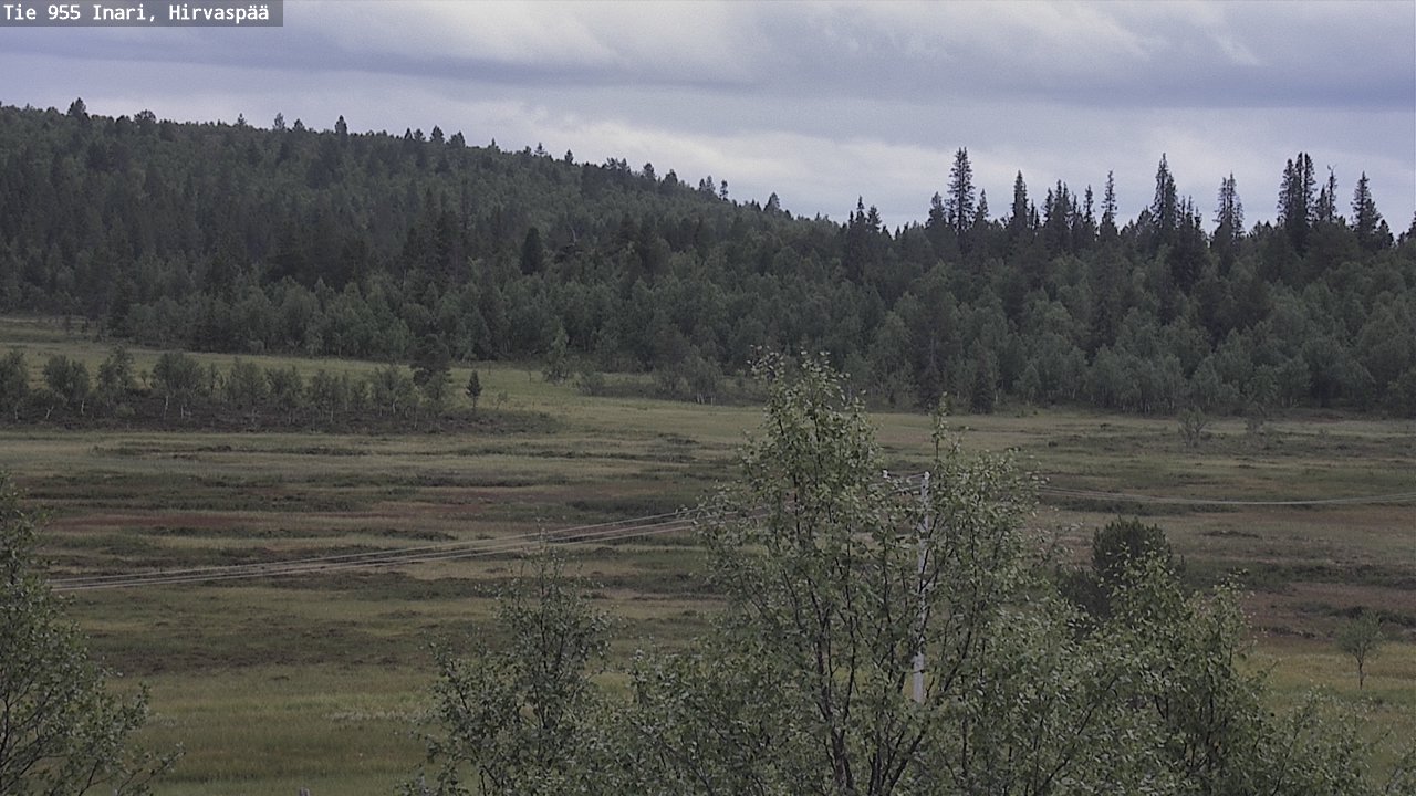 Kelikamerat Kuva Tie 955 Inari, Hirvaspää, Inari, Lappi