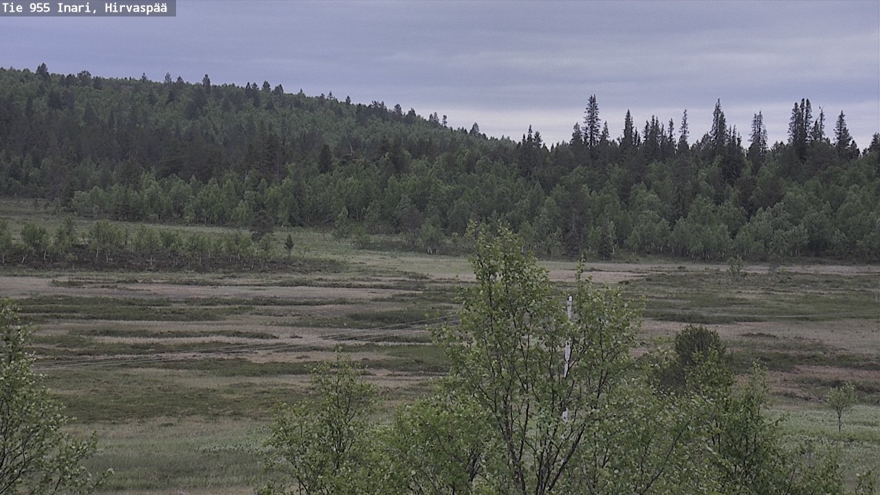 Kelikamerat Kuva Tie 955 Inari, Hirvaspää, Inari, Lappi
