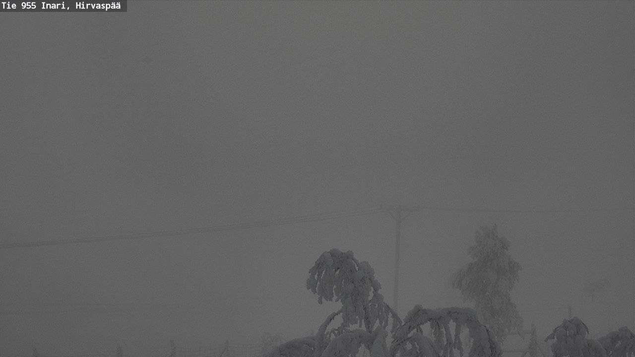 Kelikamerat Kuva Tie 955 Inari, Hirvaspää, Inari, Lappi