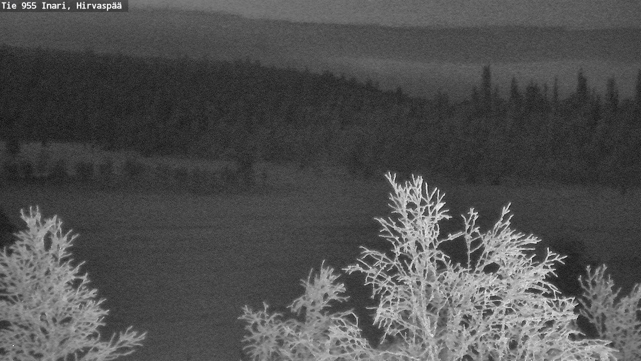 Weather Camera Image Väg 955 Enare, Hirvaspää, Inari, Lappi