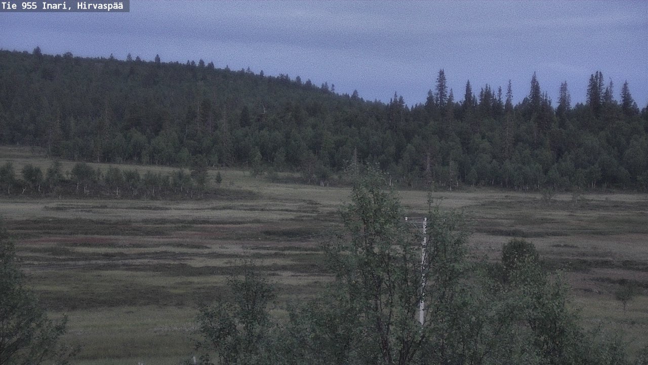 Kelikamerat Kuva Tie 955 Inari, Hirvaspää, Inari, Lappi