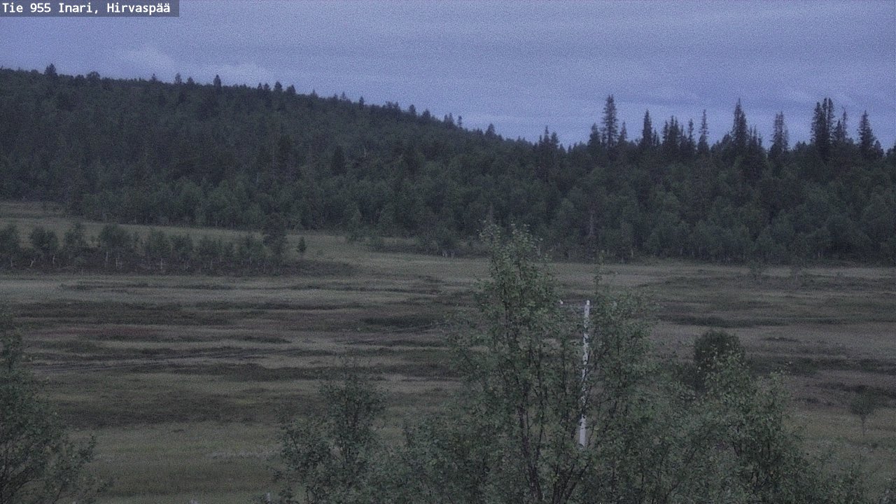 Kelikamerat Kuva Tie 955 Inari, Hirvaspää, Inari, Lappi