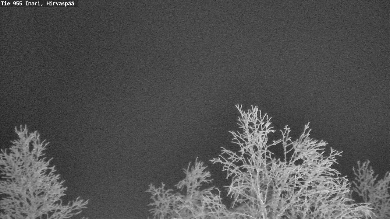 Weather Camera Image Väg 955 Enare, Hirvaspää, Inari, Lappi