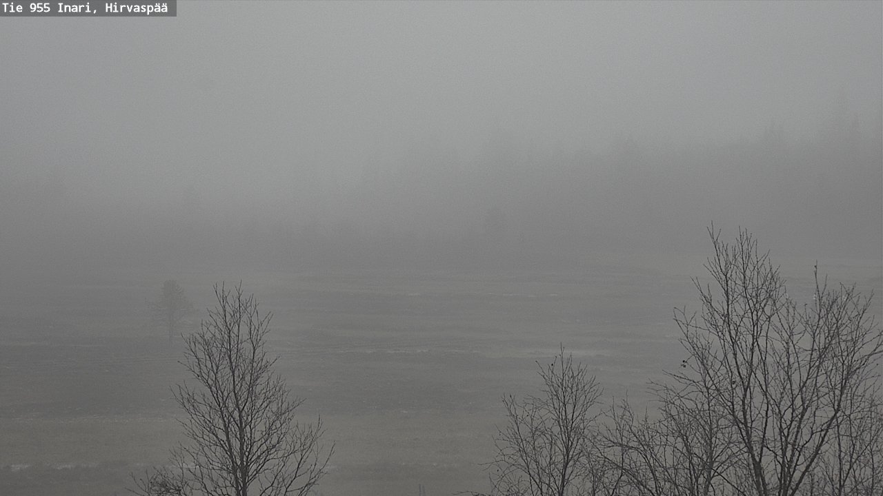 Kelikamerat Kuva Tie 955 Inari, Hirvaspää, Inari, Lappi