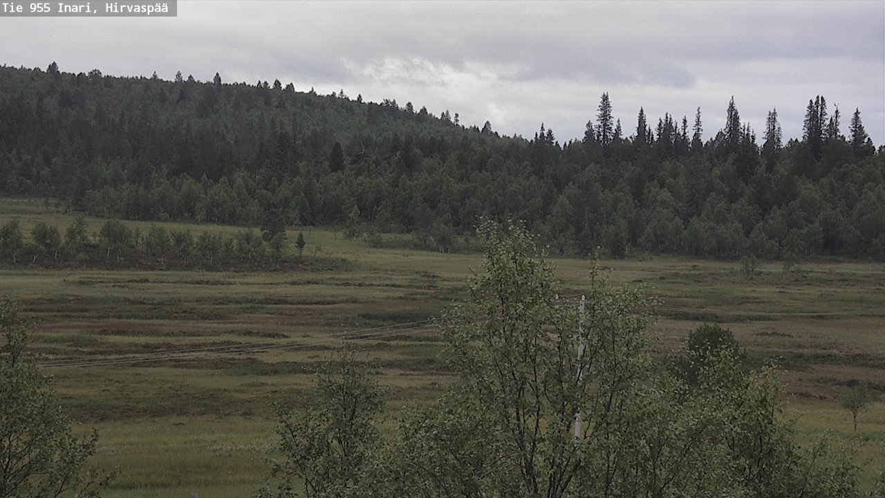 Kelikamerat Kuva Tie 955 Inari, Hirvaspää, Inari, Lappi