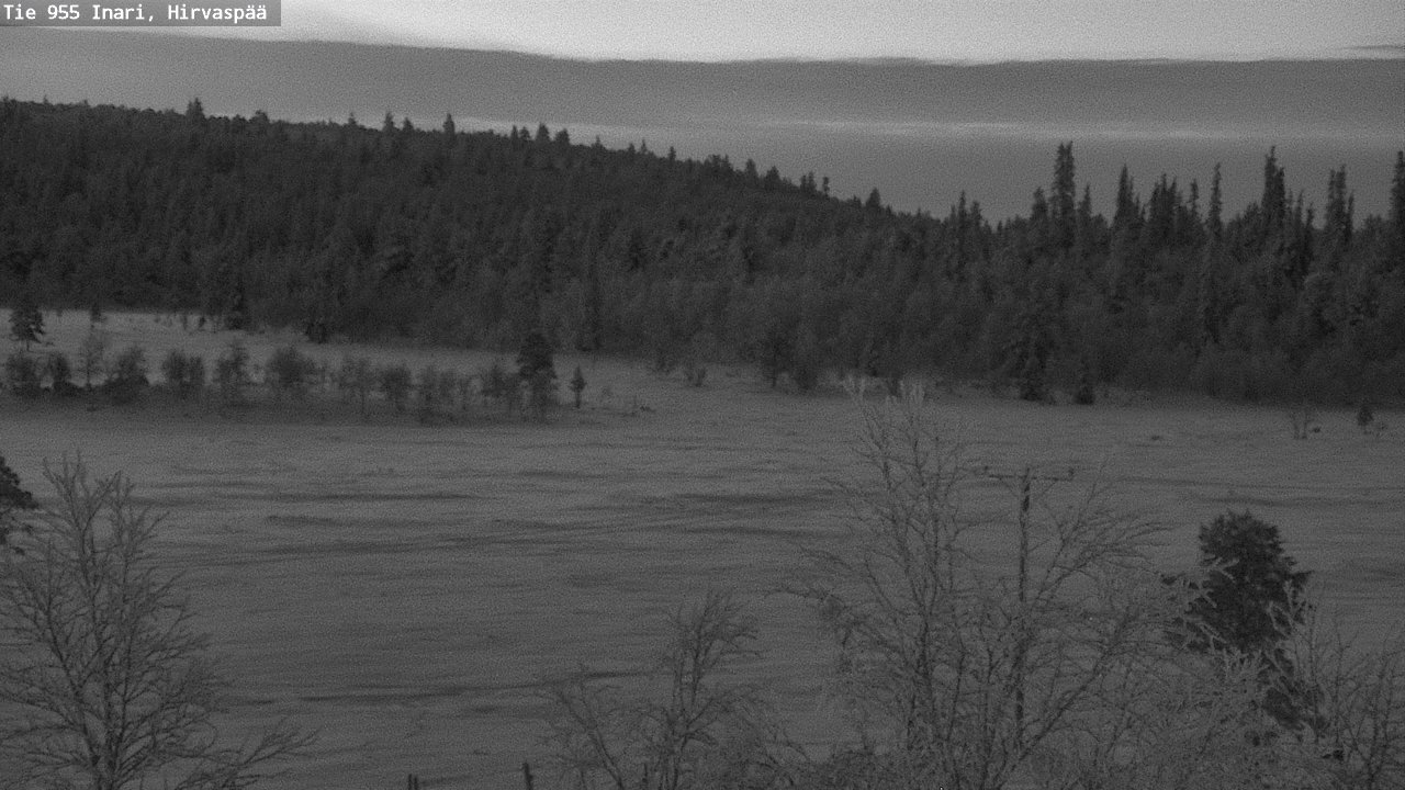 Weather Camera Image Väg 955 Enare, Hirvaspää, Inari, Lappi