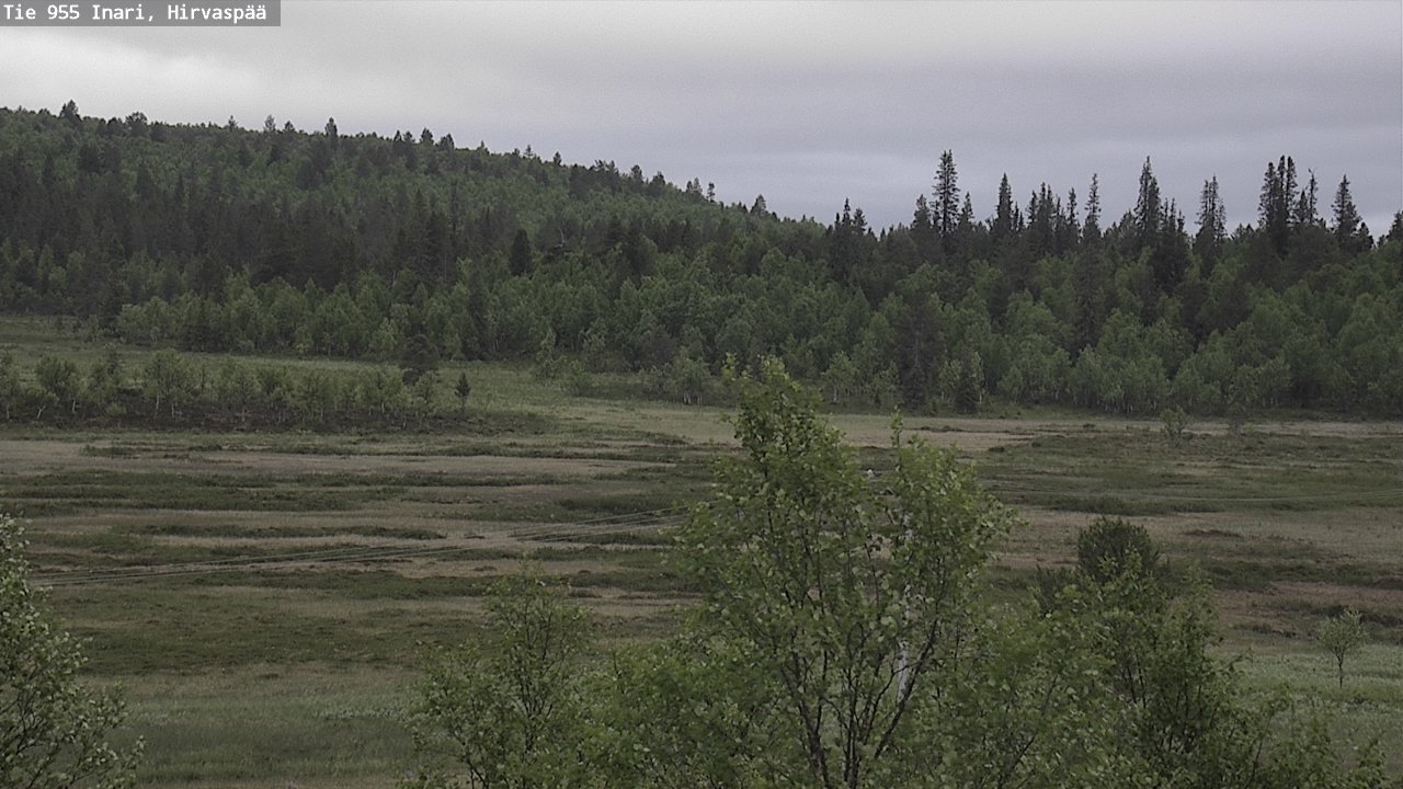 Kelikamerat Kuva Tie 955 Inari, Hirvaspää, Inari, Lappi