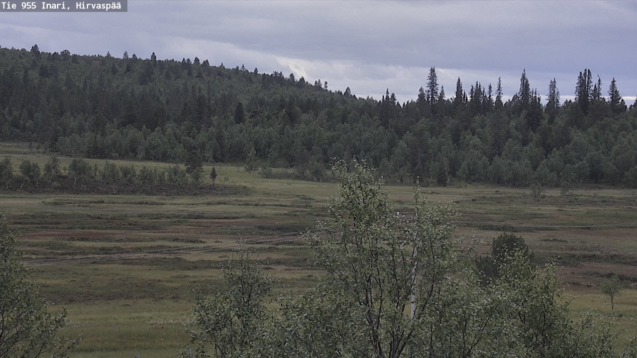 Kelikamerat Kuva Tie 955 Inari, Hirvaspää, Inari, Lappi