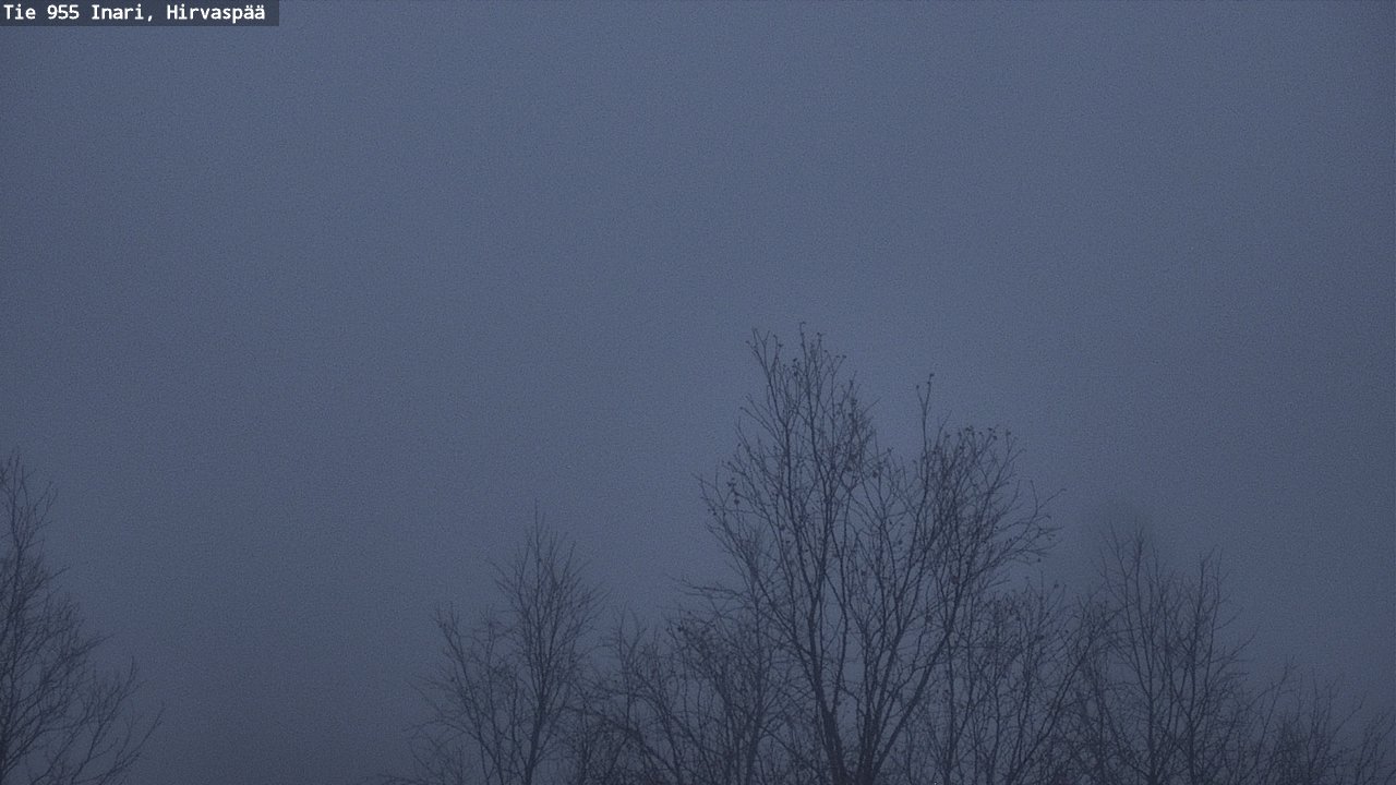 Kelikamerat Kuva Tie 955 Inari, Hirvaspää, Inari, Lappi