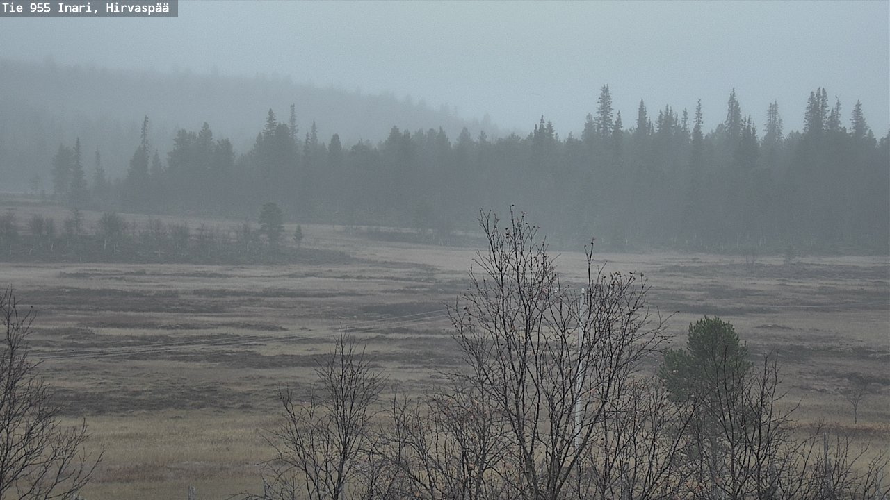 Kelikamerat Kuva Tie 955 Inari, Hirvaspää, Inari, Lappi