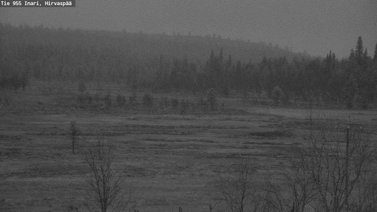 Kelikamerat Kuva Tie 955 Inari, Hirvaspää, Inari, Lappi