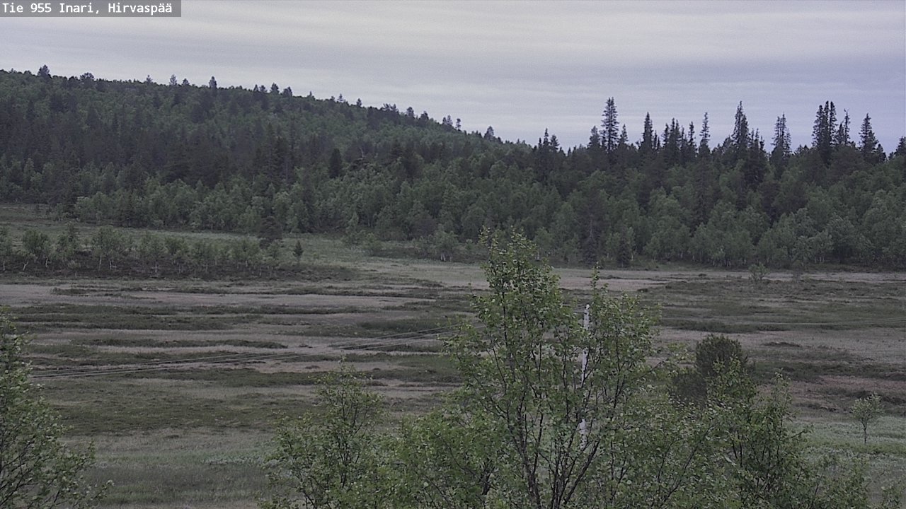 Kelikamerat Kuva Tie 955 Inari, Hirvaspää, Inari, Lappi