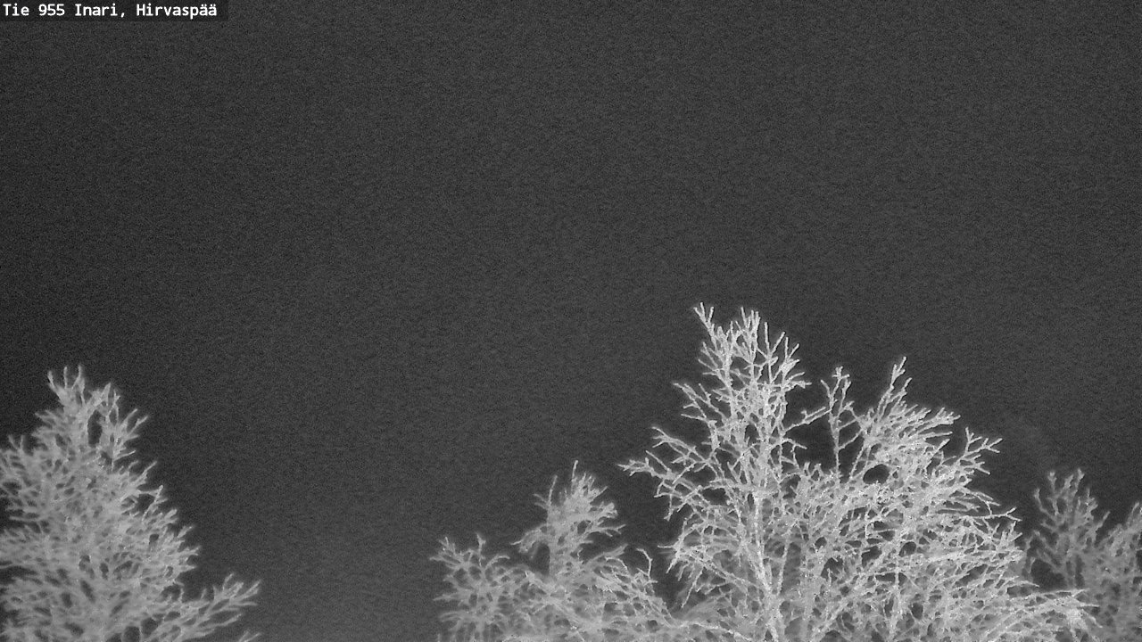 Weather Camera Image Väg 955 Enare, Hirvaspää, Inari, Lappi