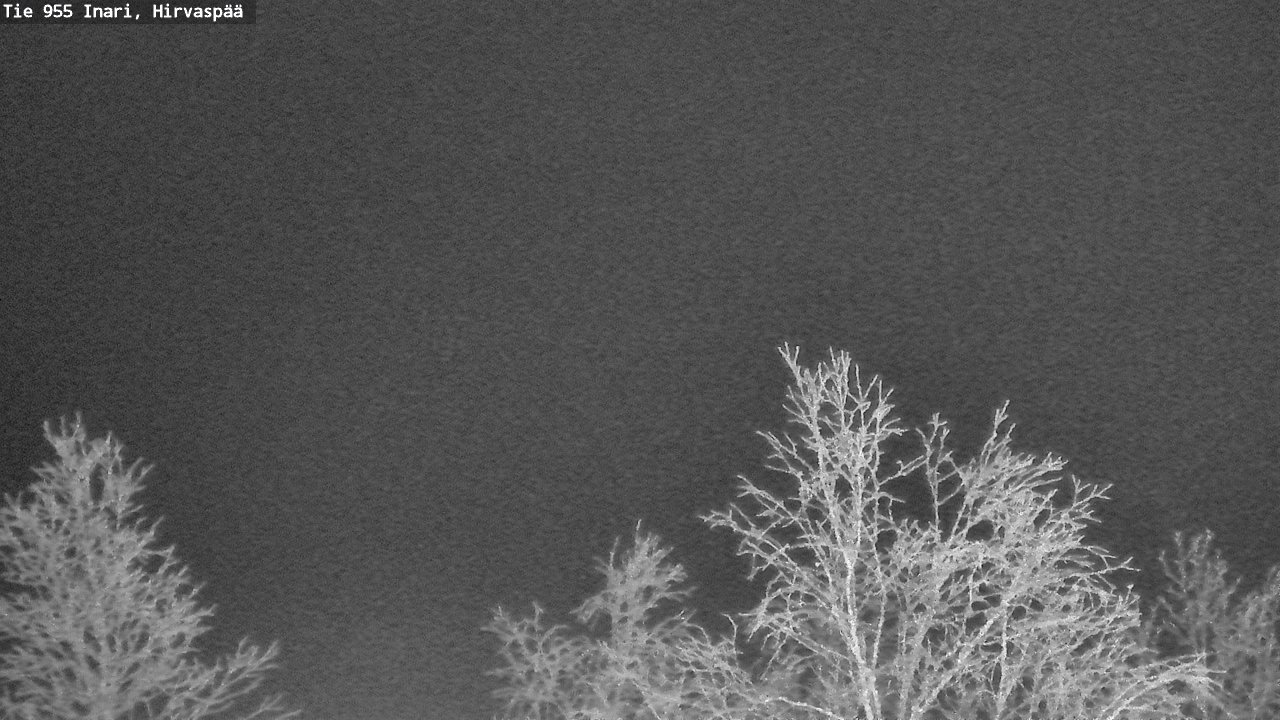 Weather Camera Image Väg 955 Enare, Hirvaspää, Inari, Lappi