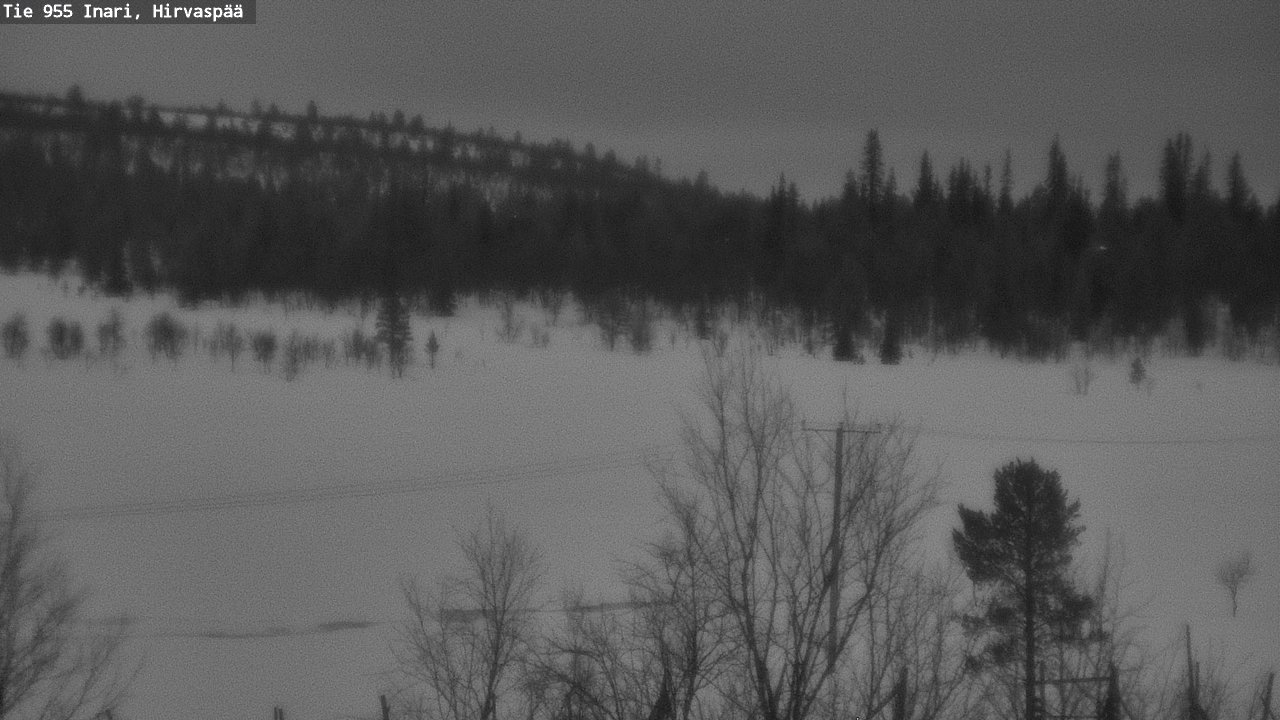 Kelikamerat Kuva Tie 955 Inari, Hirvaspää, Inari, Lappi