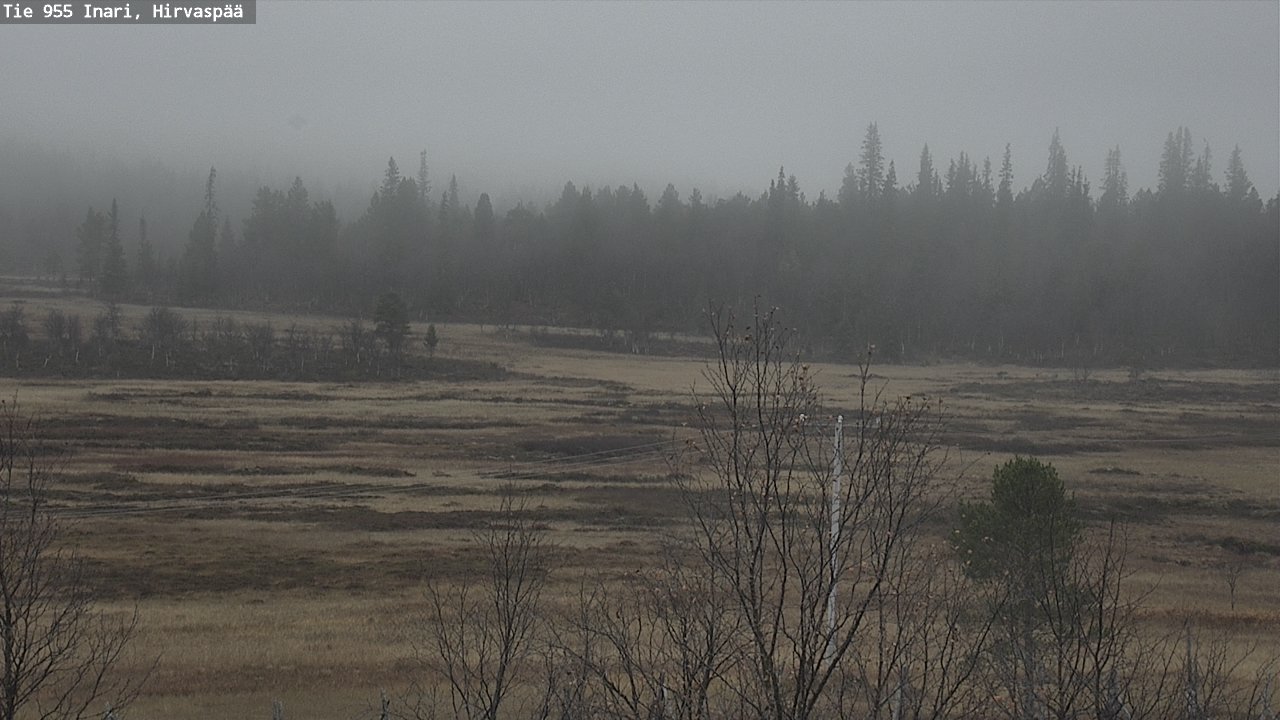 Kelikamerat Kuva Tie 955 Inari, Hirvaspää, Inari, Lappi