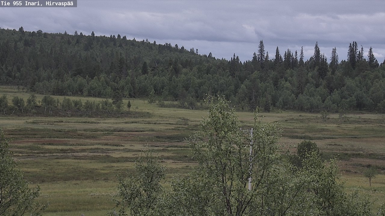 Kelikamerat Kuva Tie 955 Inari, Hirvaspää, Inari, Lappi