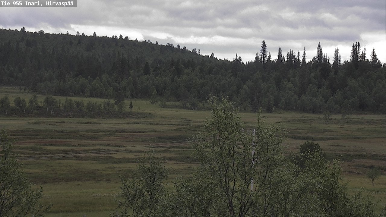 Kelikamerat Kuva Tie 955 Inari, Hirvaspää, Inari, Lappi