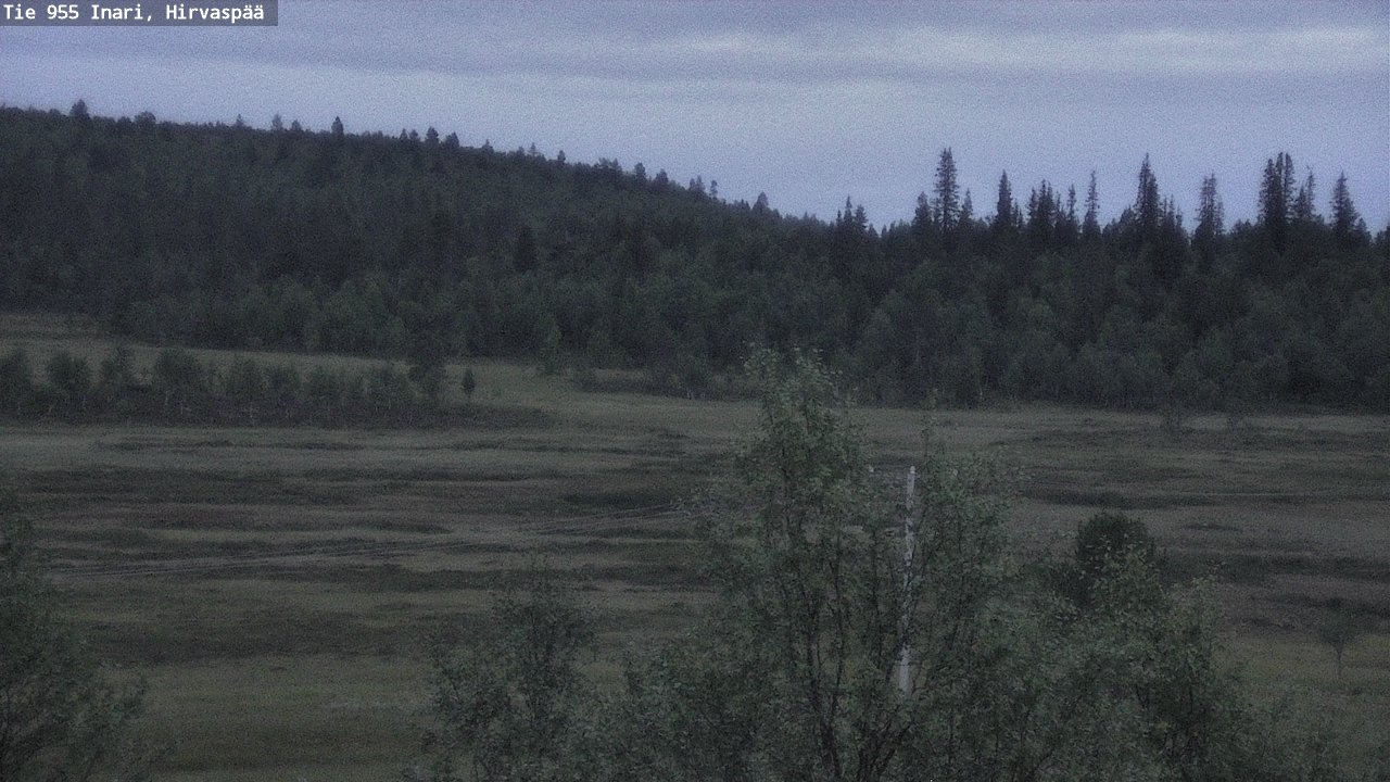 Kelikamerat Kuva Tie 955 Inari, Hirvaspää, Inari, Lappi
