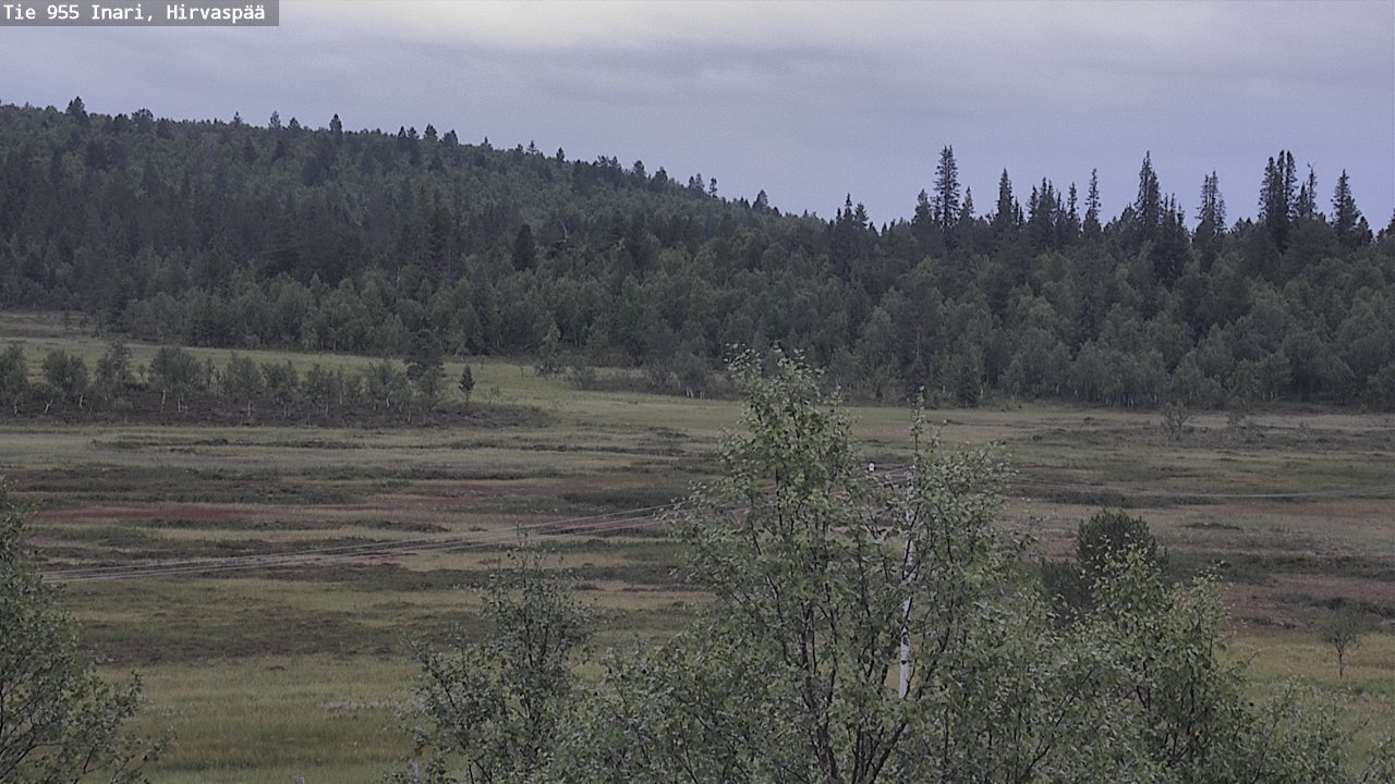 Kelikamerat Kuva Tie 955 Inari, Hirvaspää, Inari, Lappi