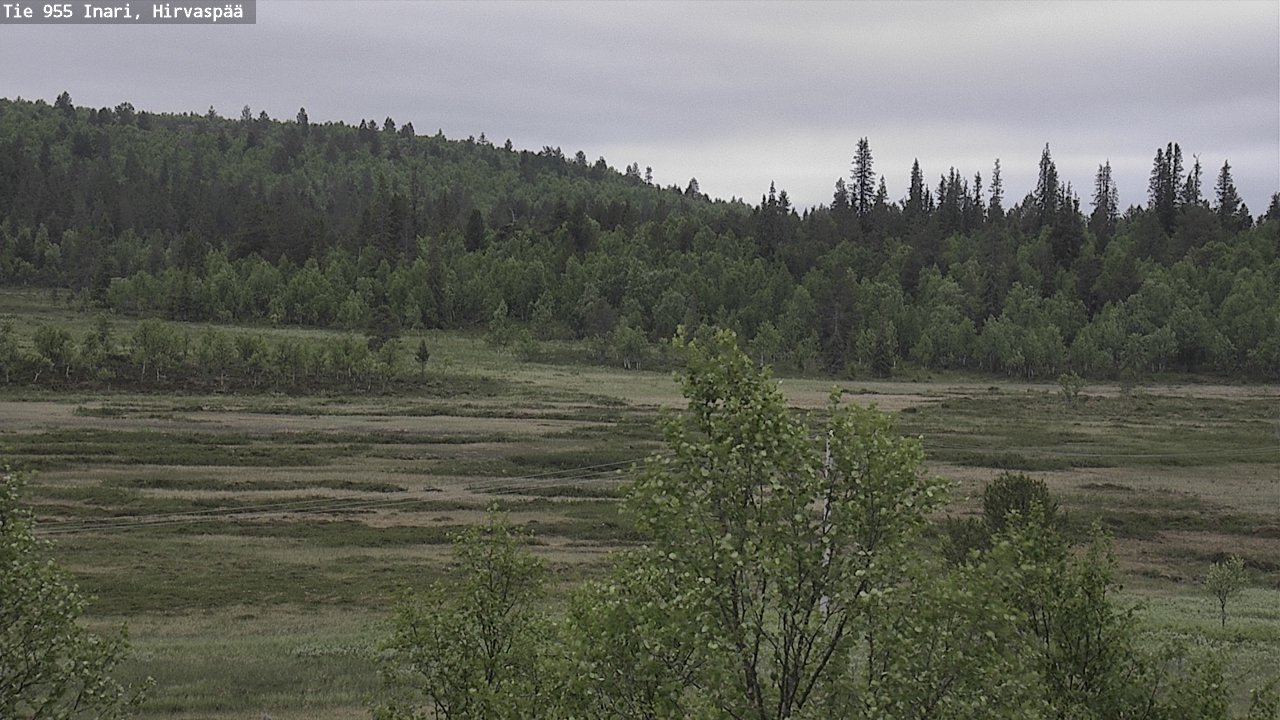 Kelikamerat Kuva Tie 955 Inari, Hirvaspää, Inari, Lappi