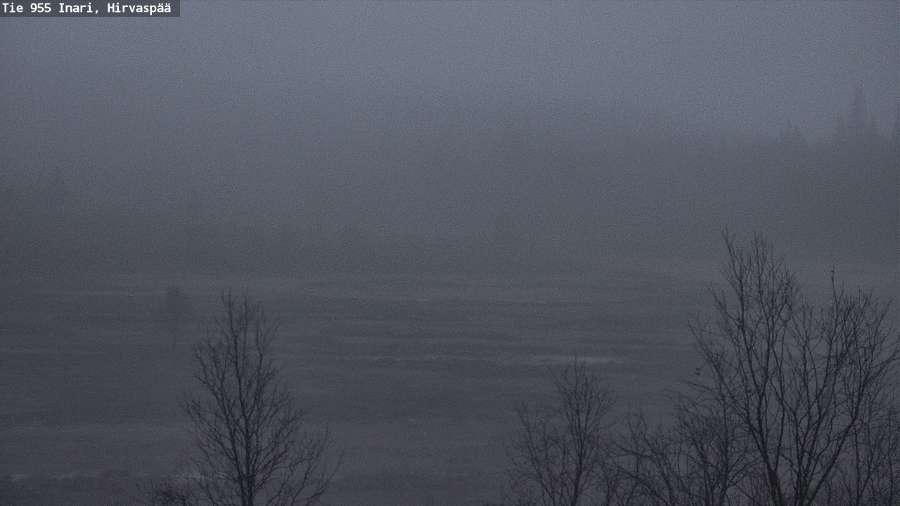 Kelikamerat Kuva Tie 955 Inari, Hirvaspää, Inari, Lappi