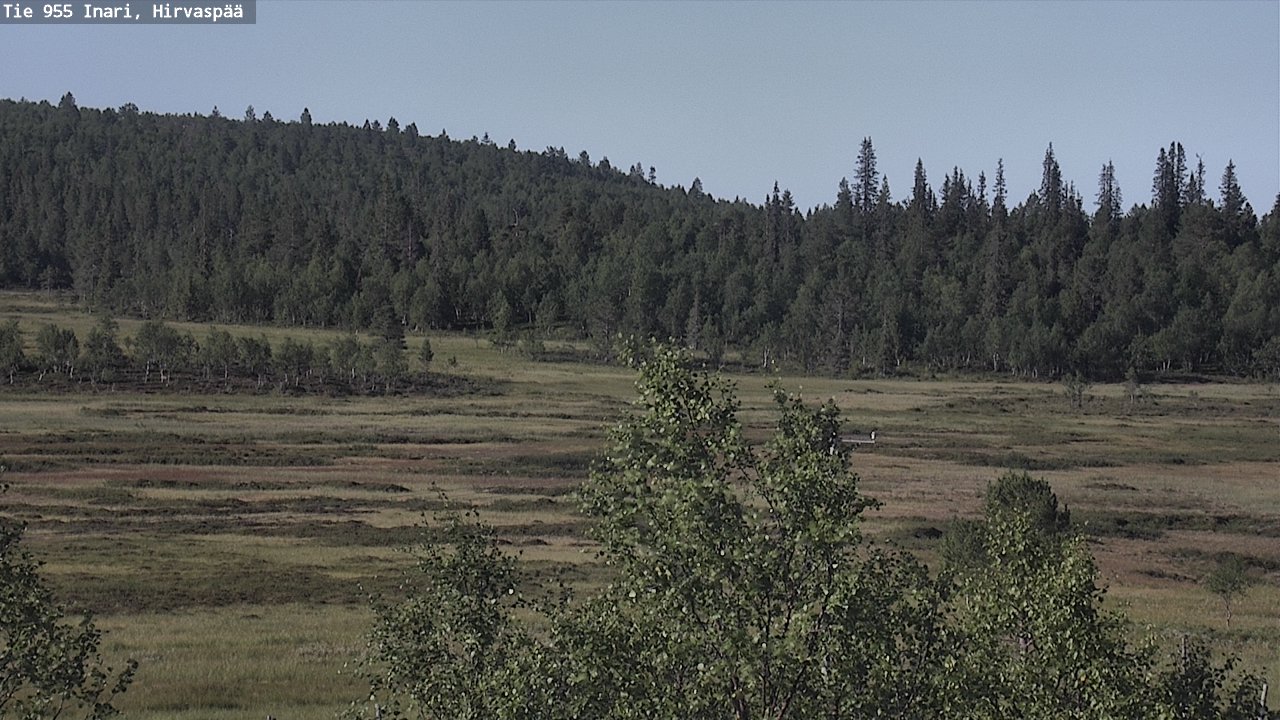 Weather Camera Image Väg 955 Enare, Hirvaspää, Inari, Lappi
