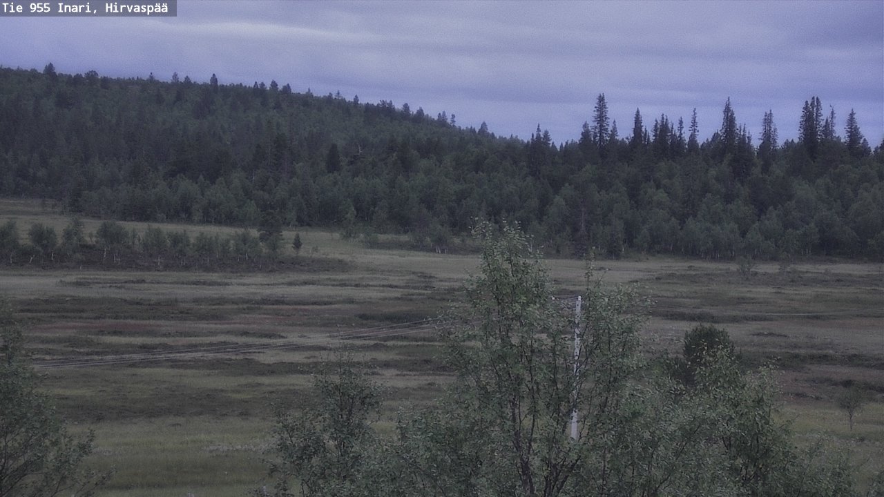 Kelikamerat Kuva Tie 955 Inari, Hirvaspää, Inari, Lappi